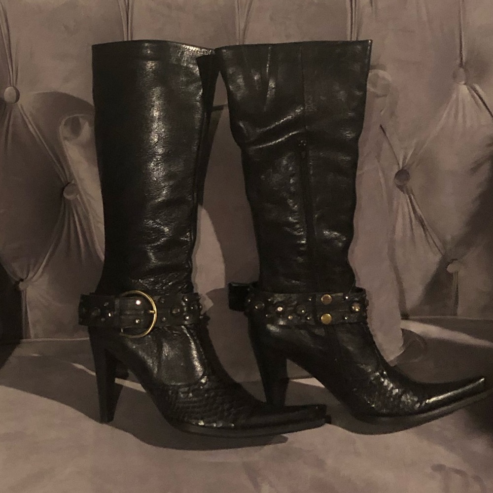 DOLLHOUSE pointed toes, Diva cowboy boots